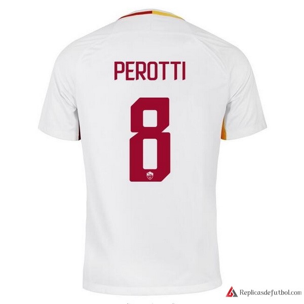 Camiseta AS Roma Segunda equipación Perotti 2017-2018